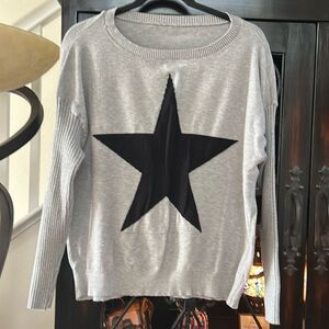Cozy star light sweater